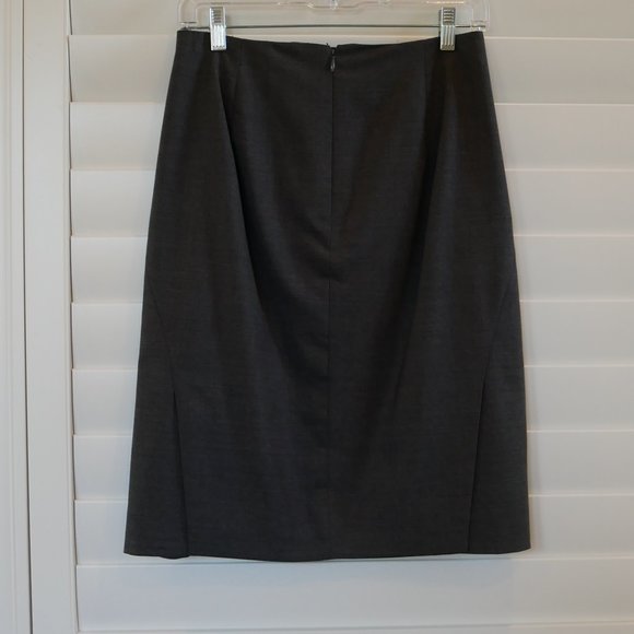J. Crew Stretch Wool Skirt - Picture 2 of 7